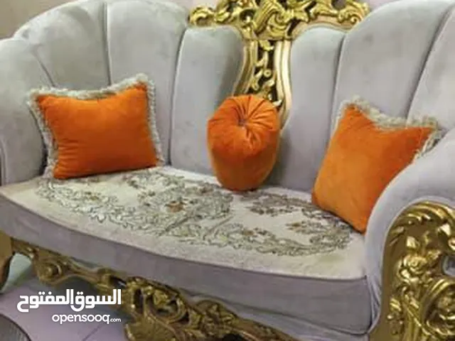 طقم كنب بحاله الوكاله مصري 9مقاعد