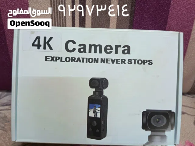 كاميرا محمولة 4k إستخدام مرتين فقط