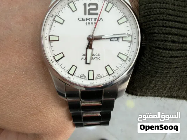 ساعة CERTINA  للبيع استعمال نظيف وحالة ممتازة
