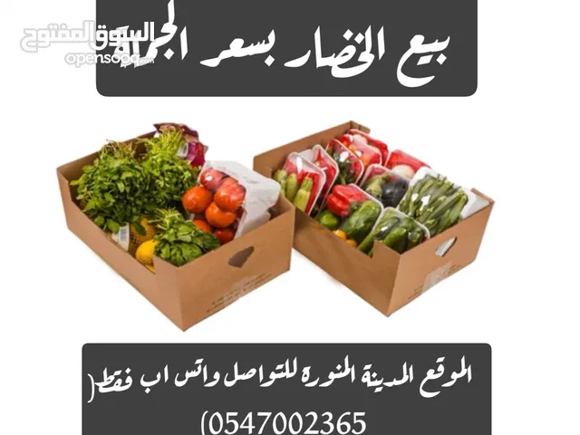 بيع خضار بسعر الجملة