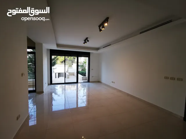 للإيجار شقة  2 نوم #ارضيه #فارغه في عبدون / مع حديقة و كراج (130م) ..