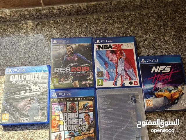 سيديات playstation 4 للبيع