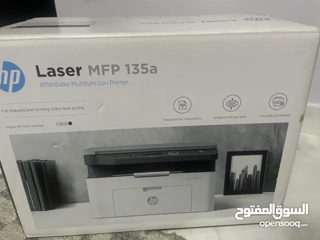 طابعة وسكانرر ليزر اتش بي HP135a printer and scanner