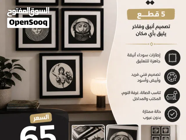 تصفية وبيع قطع ديكور مميزة وفخمة للمنزل (بحالة ممتازة وجديدة)