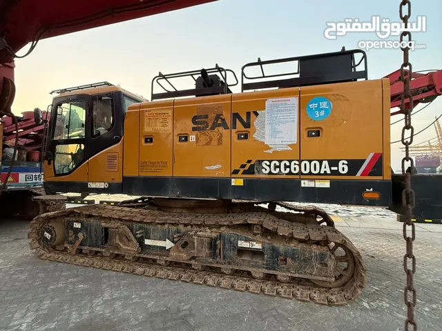 SANY 60 TON CRAWLER CRANE رافعة زاحفة ساني 60 طن  DUBAI SAUDI ARABIA