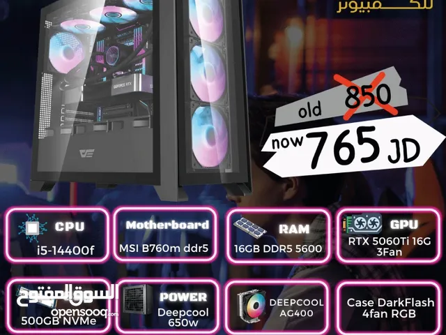 تجميعه 5060Ti 16g جيل 14 كمية محدودة