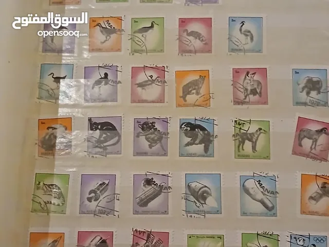 طوابع بريدية لمعظم الدول اجنبي وعربي البيع مستعجل بالسعر المناسب