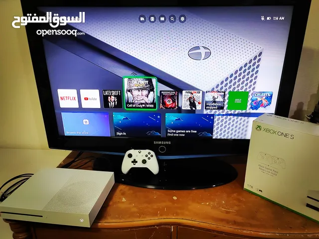 Xbox One S 1TB + 2 Controllers + Samsung 40" TV — Only 899 SAR! STEAL DEAL!