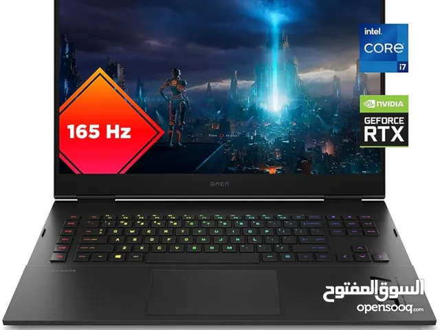 Hp omen i7-12th gen RTX3070TI جديد بالكرتونه فخم جدا جدا