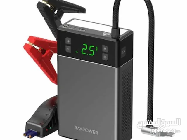 RAVPower 12000mAh 2-in-1 Jump Starter with Air Compressor