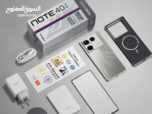 مستعمل اخو الجديد Not 40 pro رام 16 و 24 جيجا 256 لون تيتانيوم BMW واخضر متوفر توصيل والوان اخرى