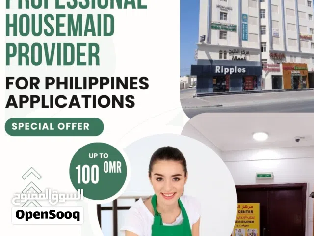 Housemaid provider from the Philippines, Sri Lanka, Indonesia, and Myanmar