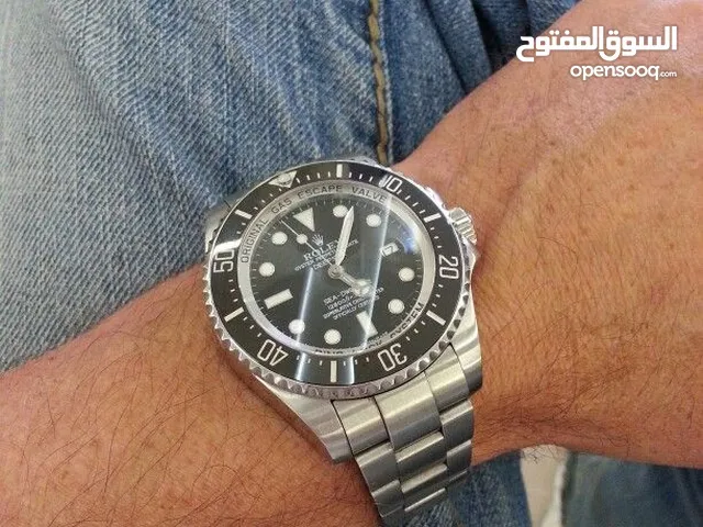 ساعه رولكس متوفر ستاتي ورجالي مكفولة