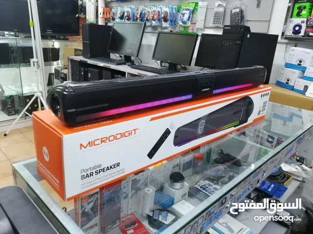 New BoxPack Portable Bluetooth Speaker Bar Built-in Battery With LED Lights Control Remote