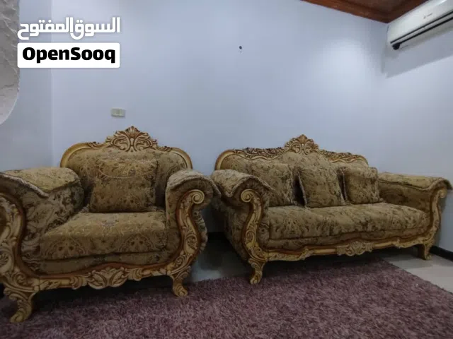 صالون تاج صوفا ماشاء الله اربع قطع خشب الله يبارك