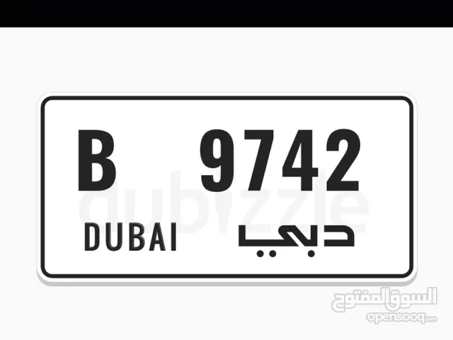 B 9742 DUBAI