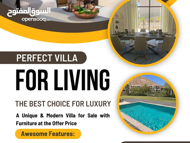 213 m2 4 Bedrooms Villa for Sale in Muscat Barr al Jissah