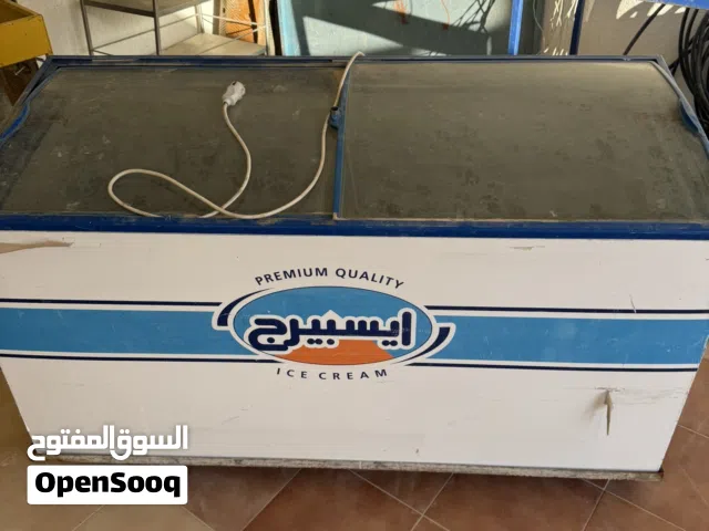 فريزر عرض آيس كريم تجاري 398 لتر بغطاء زجاجي منزلق – صناعة تركية