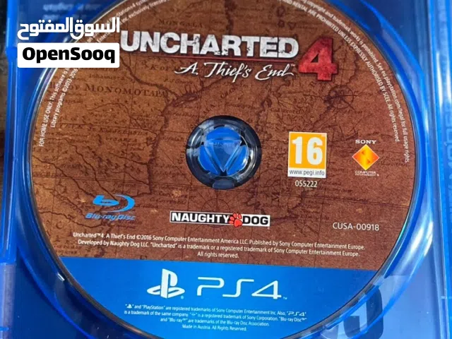 لعبة أنشارتد 4  للبيع