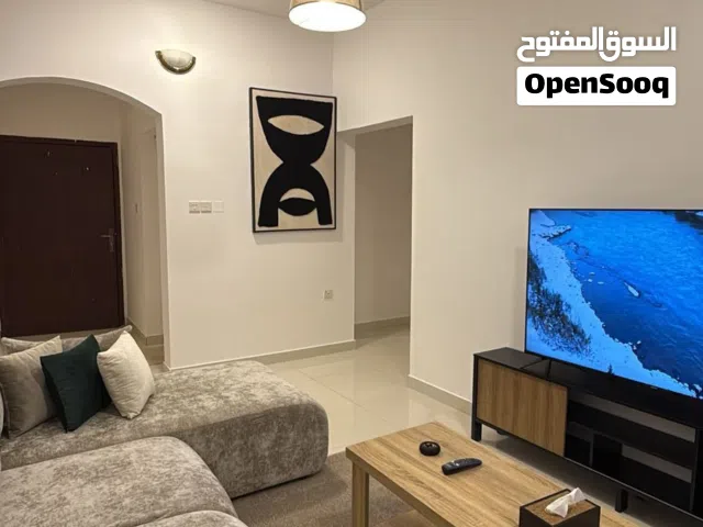 شقة للإيجار يومي   (غرفة و صالة ومطبخ تحضيري) (غرفتين وصالة ومطبخ تحضيري)