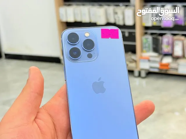 ايفون 13 برو لوك جديد بطارية 95 ضمان 5 ايام ذاكره 256