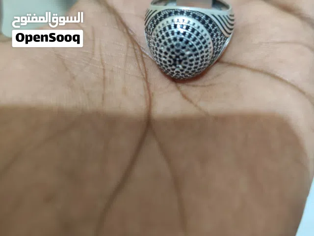 3 خواتم فضة عيار 925 7جرام 8جرام 9جرام