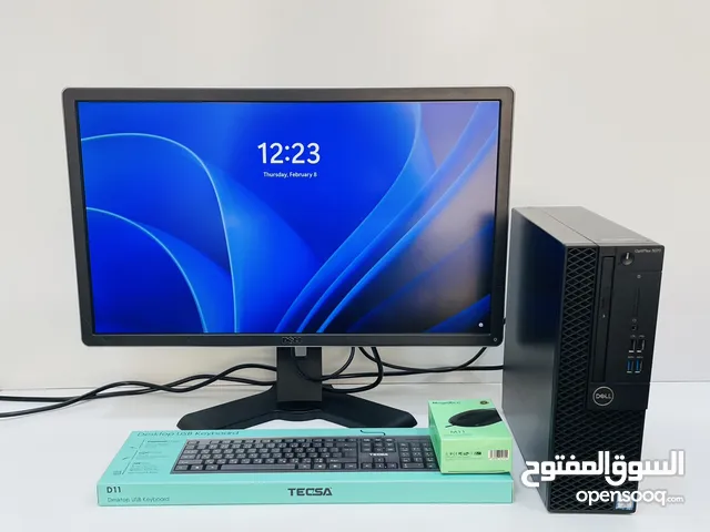 Dell Desktop 3070 i5 8th Gen Ram 8GB SSD 256GB Dell Moniter 22” Windows 11 pro