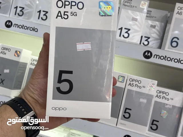 Oppo اوبو A5 5g مساحه 128 جيجا رام 6