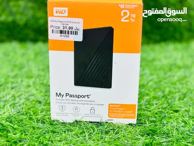 WD My Passport 1-TB HDD Portable