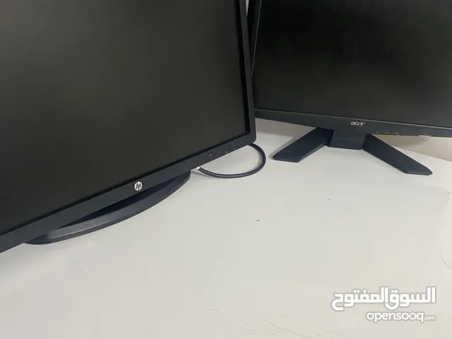 شاشتين hp و acer بيعة مستعجل