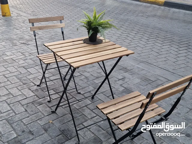 Wooden table & chairs