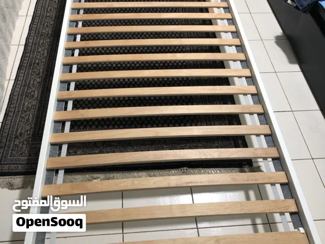 IKEA metal single bed white 180x200