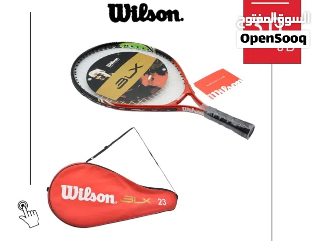مضرب تنس أرضي الأصلي بجودة عالية وتصميم متوازن، يمنحك دقة في التسديد وتحكم مثالي أثناء اللعب