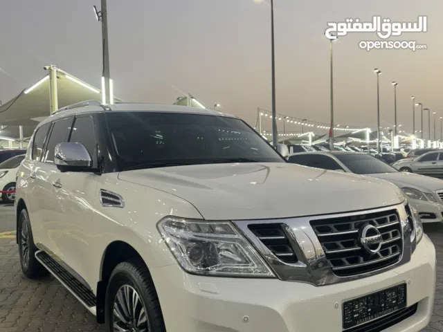 NISSAN PATROL PLATINUM V6 GCC FULL OPTION 5 CAMERA 360 FREE ACCIDENT ORIGINAL PAINT FULL SERVICE