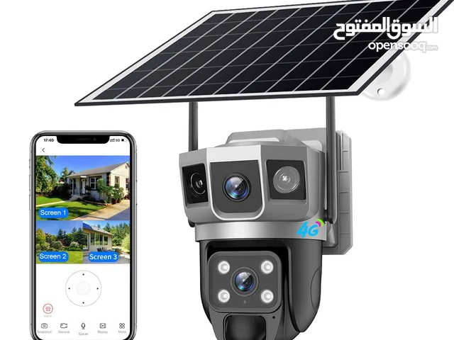 متوفر كاميرة مراقبه تعمل على الطاقه الشمسيه بسعر 350 شيكل والتوصيل مجاني