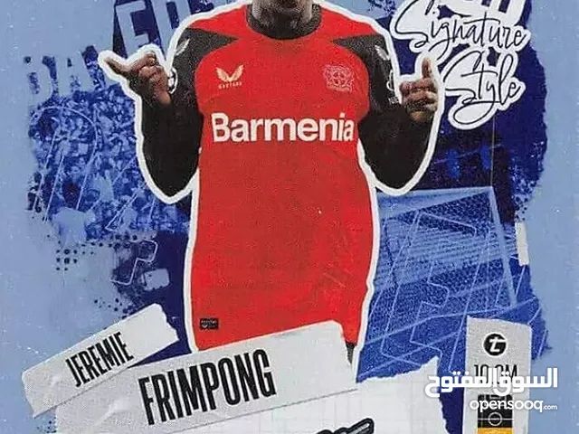Frimpong Man of the match autographed card(TOPPS)