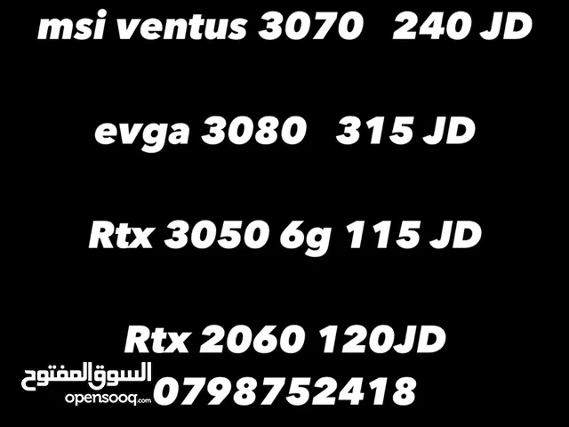  Graphics Card for sale  in Amman