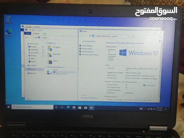 Windows Dell for sale  in Sana'a