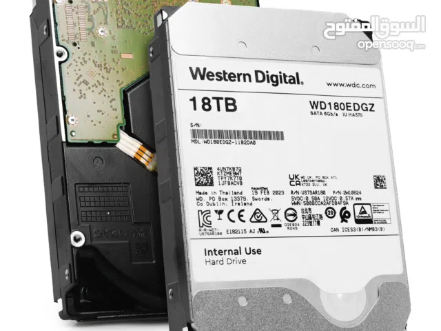 هارد ديسك داخلي 18 تيرا Internal Hard Disk 18TB WD