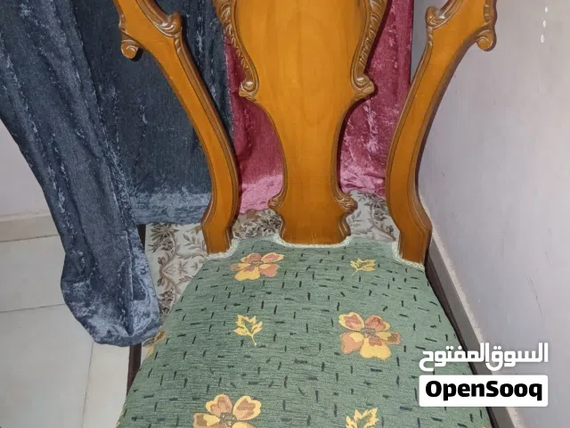 6 كراسى سفره خشب طبيعى