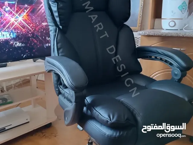 كرسي مكتب شلت فيبر مستورد بالكامل شازلونج مسند قدم