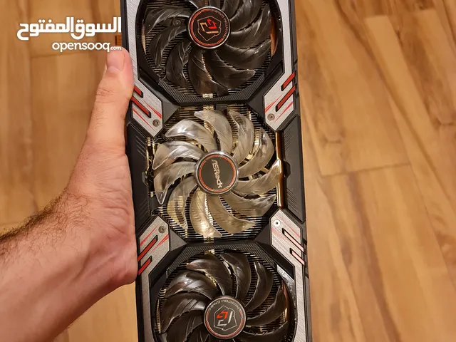 كرت شاشه الجميل Asrock RX 6800 16GB مستخدم نظيف مش مصلح ولا مفتوح 