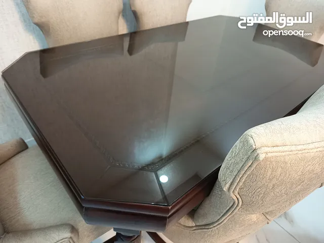 طاوله سفره خشب زان جديده غير مستخدمه