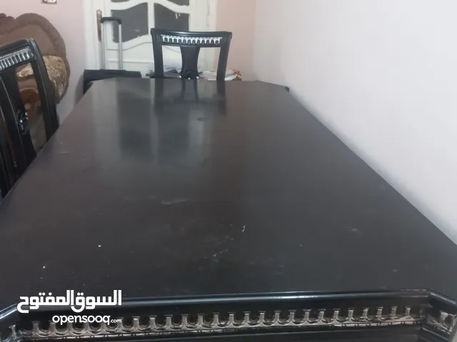 طاولة سفرة 5 كراسي مع طقم مورس 7 مقاعد