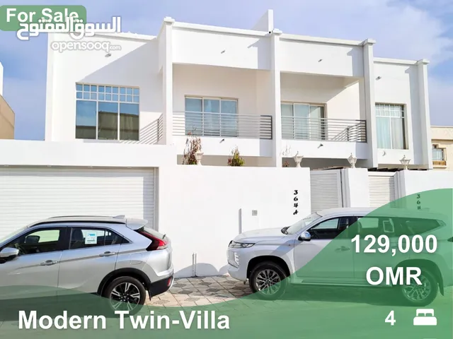 Modern Twin-Villa for Sale in Al Mawaleh South REF 240YB