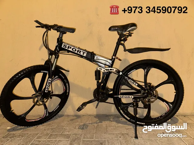 For sale foldable cycle 26 size everything is working full condition aluminum