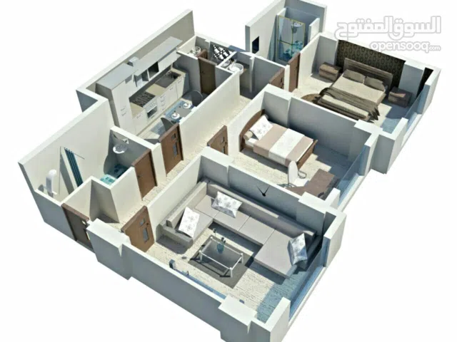 86 m2 3 Bedrooms Apartments for Sale in Muscat Al Maabilah