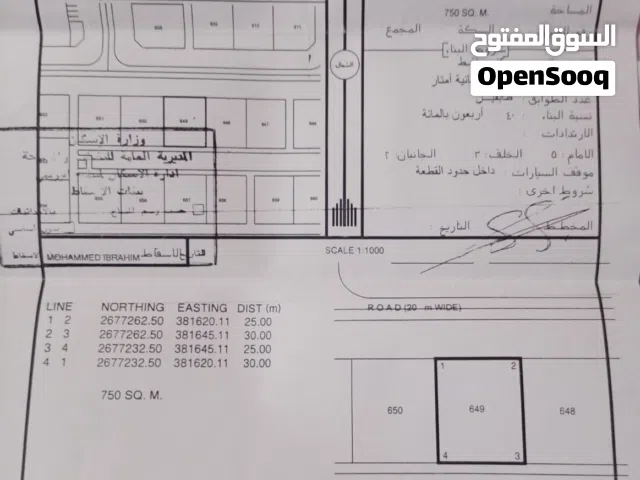 Residential Land for Sale in Buraimi Al Buraimi