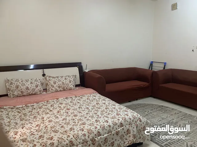 للايجار بعجمان استوديو مفروش قريب من جسر غلفا وشارع خليفه