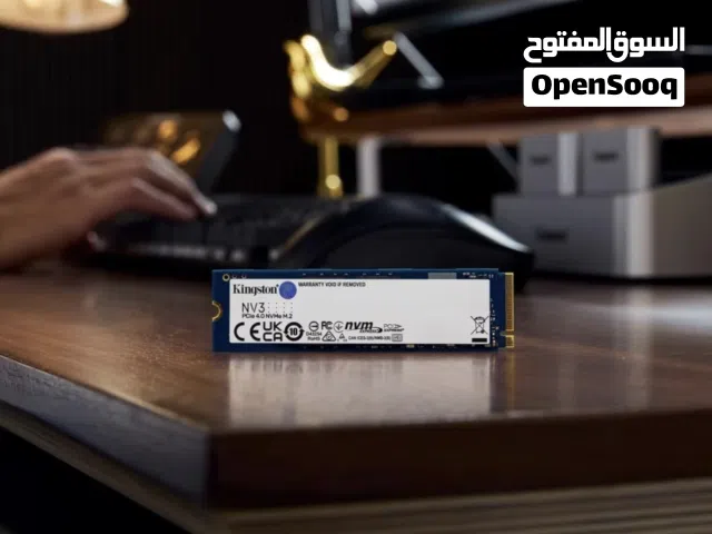 Kingston NV3 500GB NVMe M.2 PCIe 4.0 SSD جديد